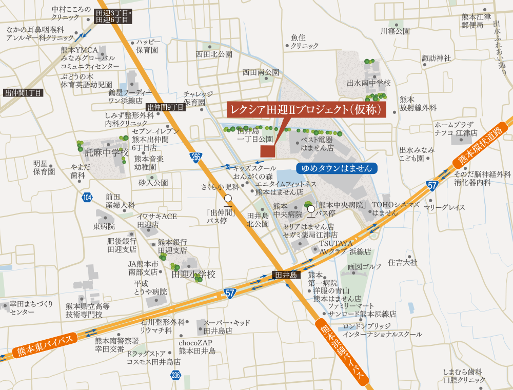現地案内図